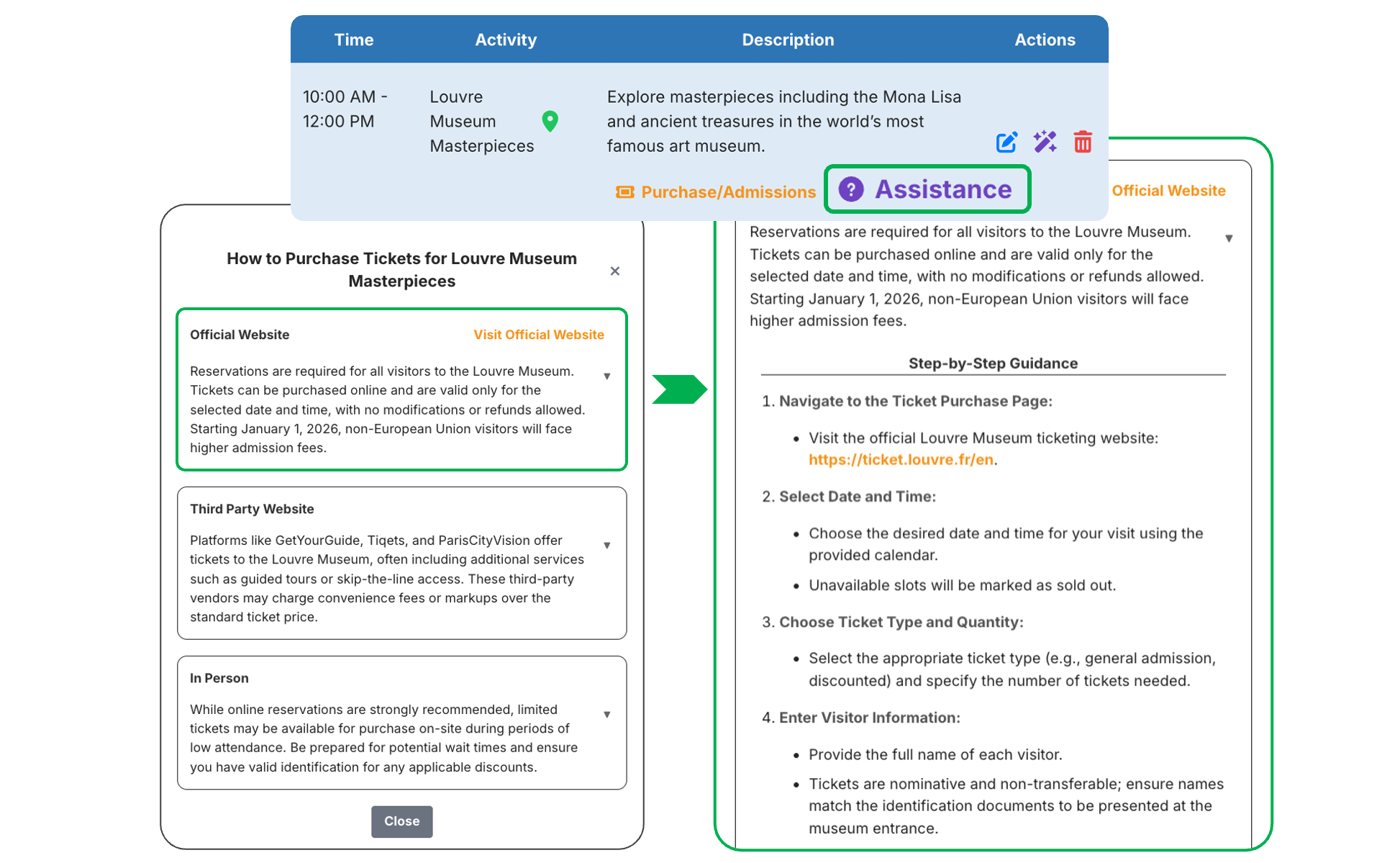 Assistance Guide